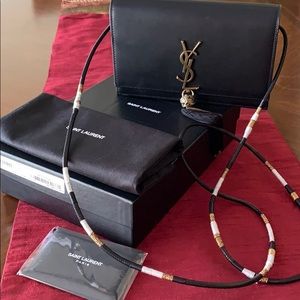 ❤️SOLD❤️Saint Lauren Calfskin Leather Shoulder Bag